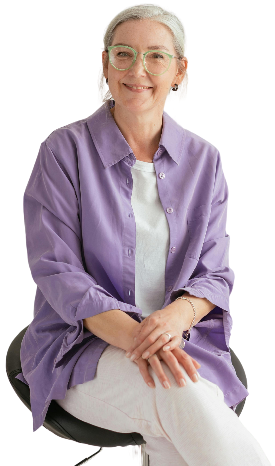 A smiling real estate professional enjoying her next chapter